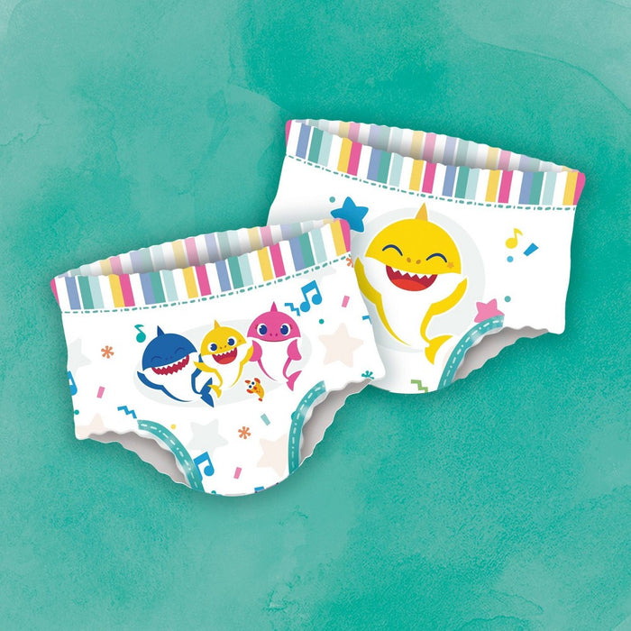 Pampers Pure Protection Training Underwear - Baby Shark - Size 2T-3T - 60ct
