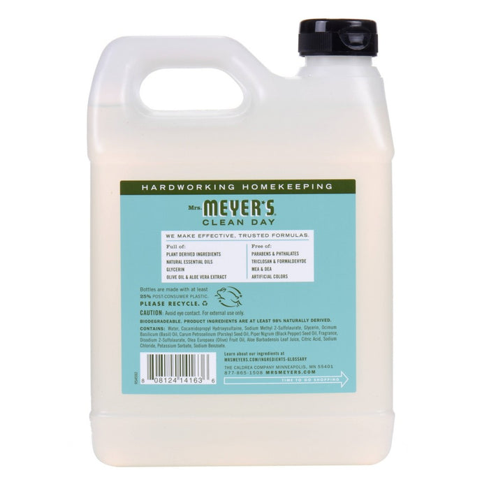 Mrs. Meyer's Clean Day Basil Scented Liquid Hand Soap Refill - 33 fl oz