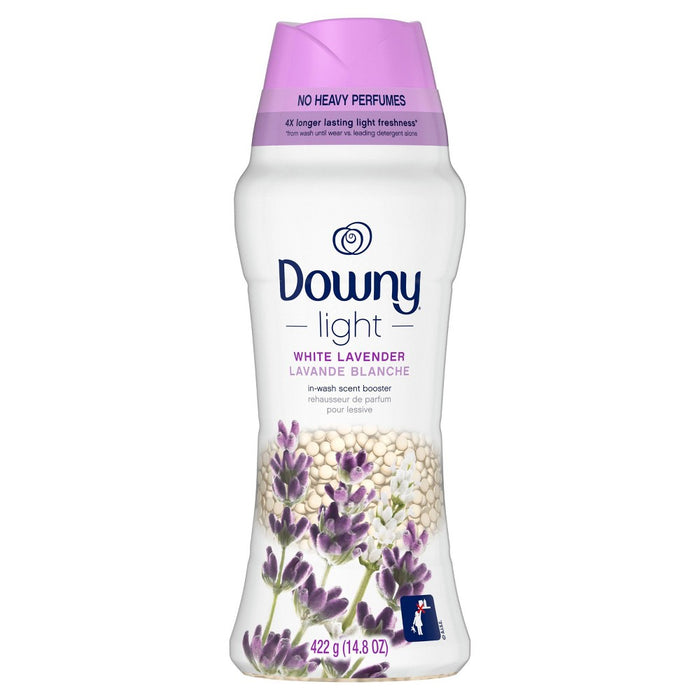 Downy Light White Lavender Laundry Scent Booster Beads for Washer with No Heavy Perfumes - 14.8oz