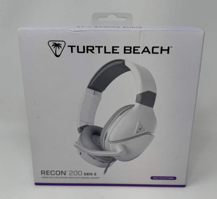 Turtle Beach Recon 200 Gen 2 Wired Gaming Headset - White