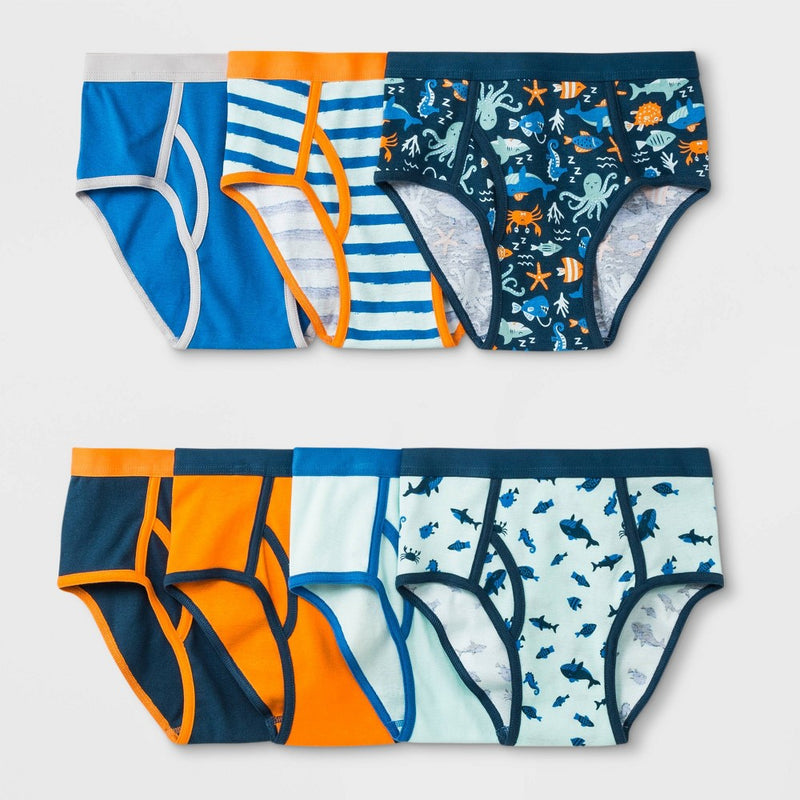 Boys' 7pk Briefs - Cat & Jack™ Colors May Vary XL