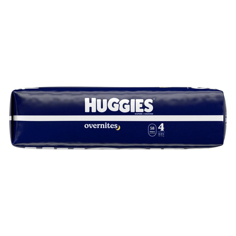 Huggies Disposable Overnight Diapers - Size 4 - 116ct