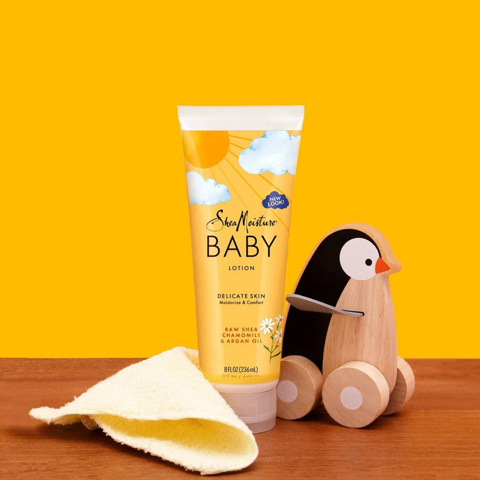 SheaMoisture Baby Lotion Raw Shea + Chamomile + Argan Oil - 8 fl oz