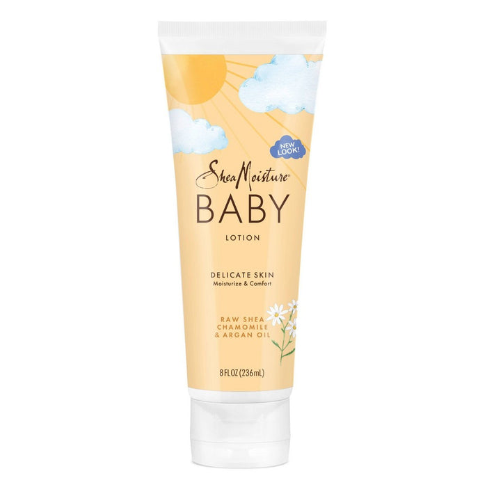 SheaMoisture Baby Lotion Raw Shea + Chamomile + Argan Oil - 8 fl oz