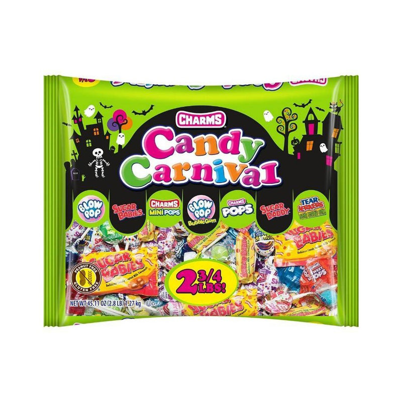 Charms Halloween Candy Carnival Variety Pack - 45.11oz