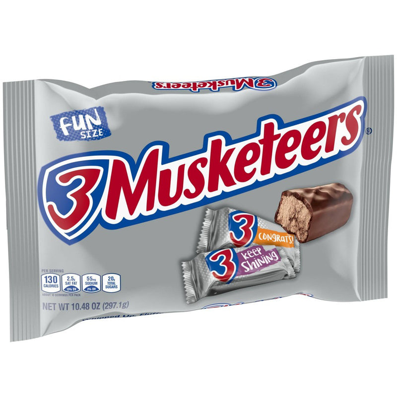 3 Musketeers Halloween Chocolate Fun Size - 10.48oz