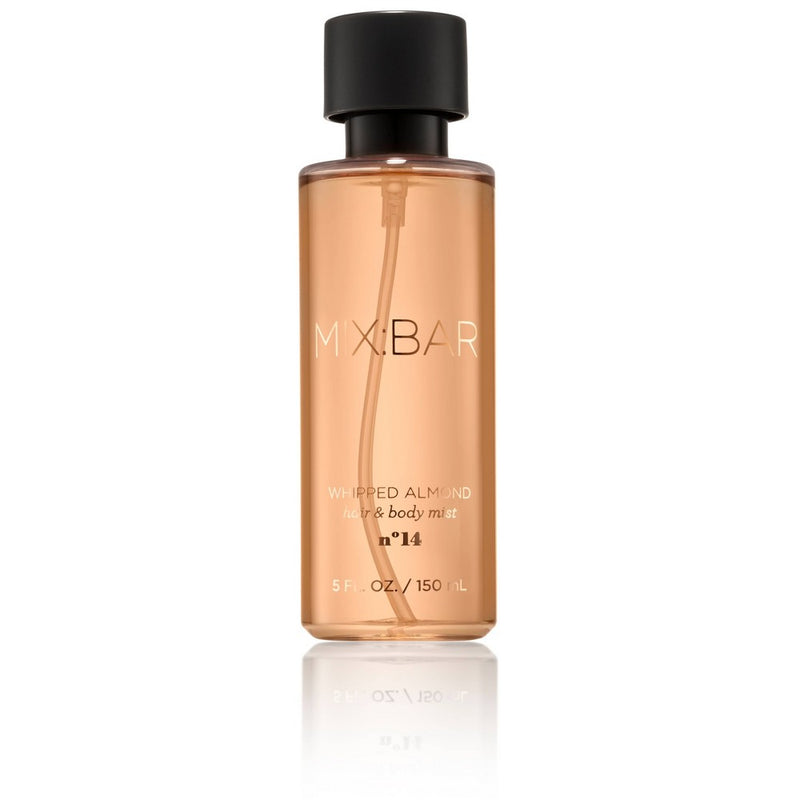 MIX:BAR Whipped Almond Hair & Body Mist - Clean, Vegan Body Spray & Hair Perfume for Women, 5 fl oz