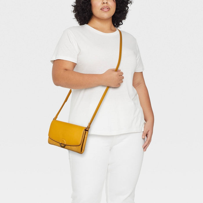 Ring Mini Crossbody Bag - Universal Thread™ Cognac