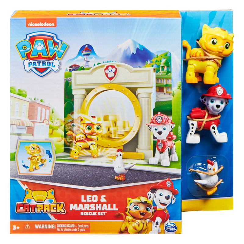 PAW Patrol Leo Cat Pack Figures - 2pk