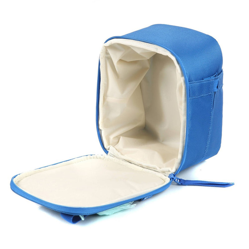 Thistle & Thread Clementine Upright Lunch Bag - Cerulean Blue
