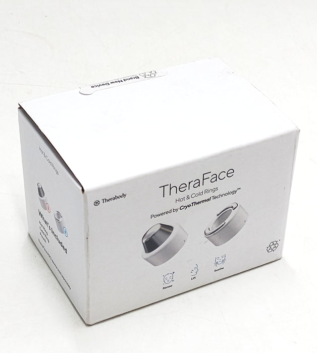 Theragun TheraFace Hot & Cold Rings - White