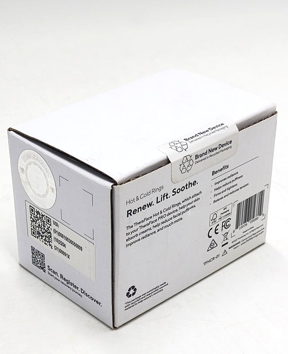 Theragun TheraFace Hot & Cold Rings - White