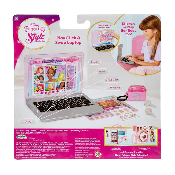 Disney Princess Play Click & Swap Laptop