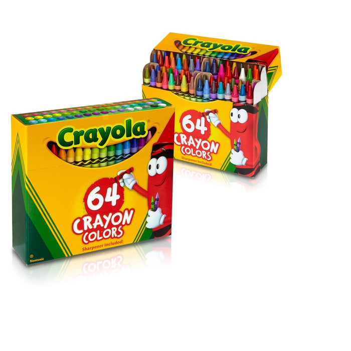 Crayola Crayons with Sharpener 64ct