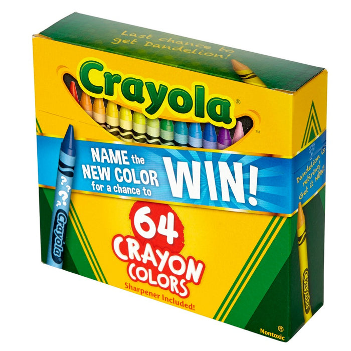 Crayola Crayons with Sharpener 64ct