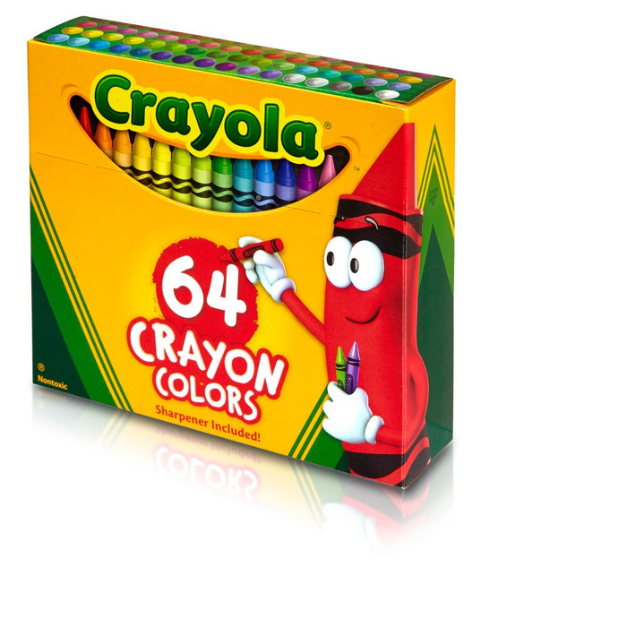 Crayola Crayons with Sharpener 64ct