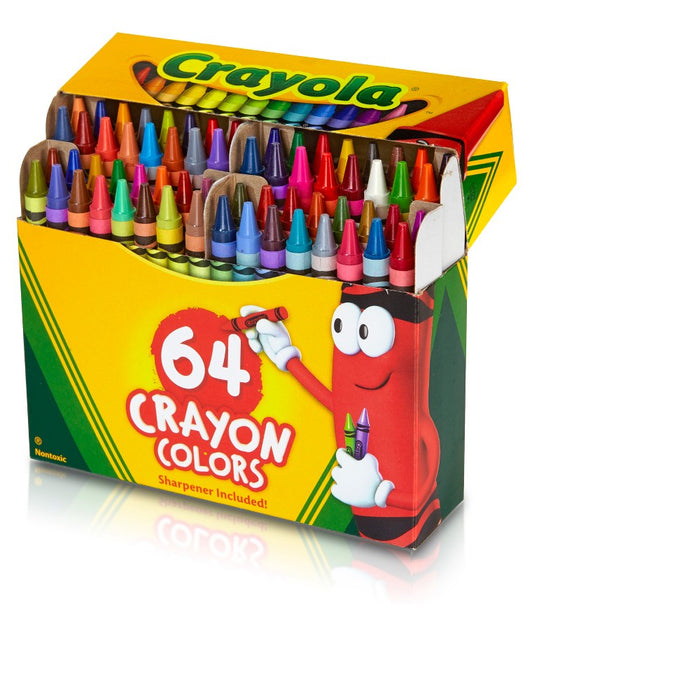 Crayola Crayons with Sharpener 64ct