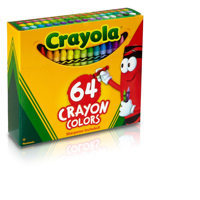 Crayola Crayons with Sharpener 64ct