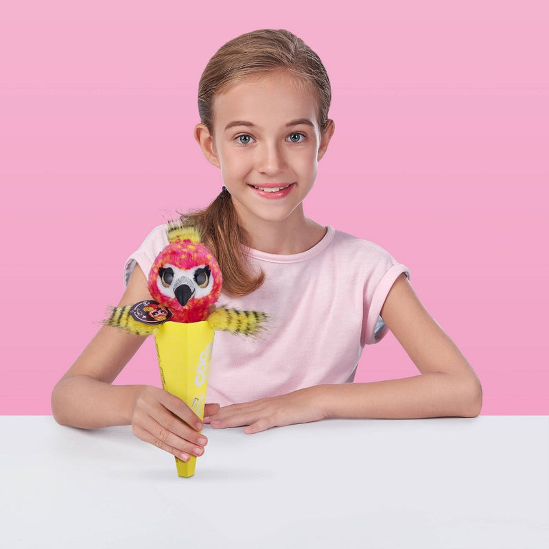 Coco Surprise Neon Plush Toy with Baby Collectible Pencil Topper Surprise by ZURU