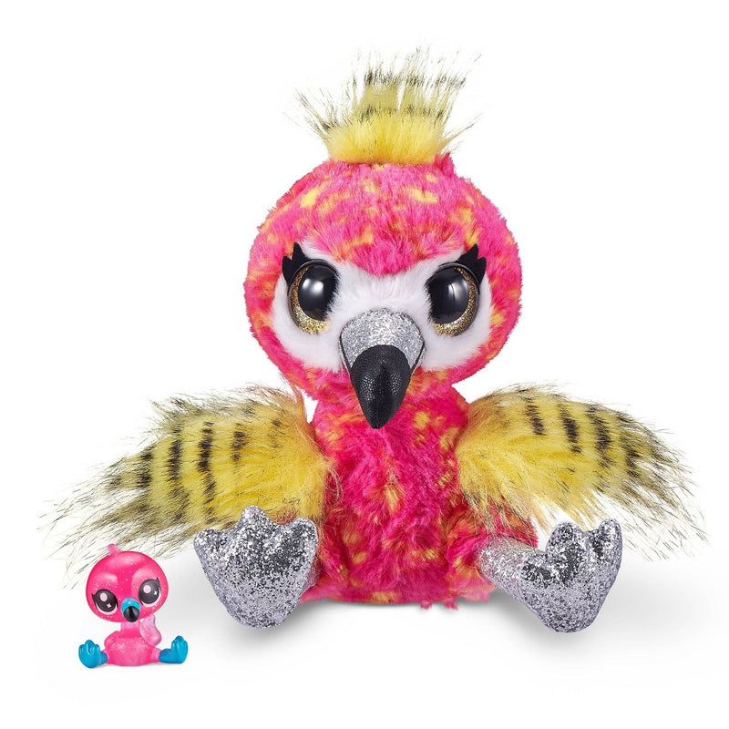 Coco Surprise Neon Plush Toy with Baby Collectible Pencil Topper Surprise by ZURU