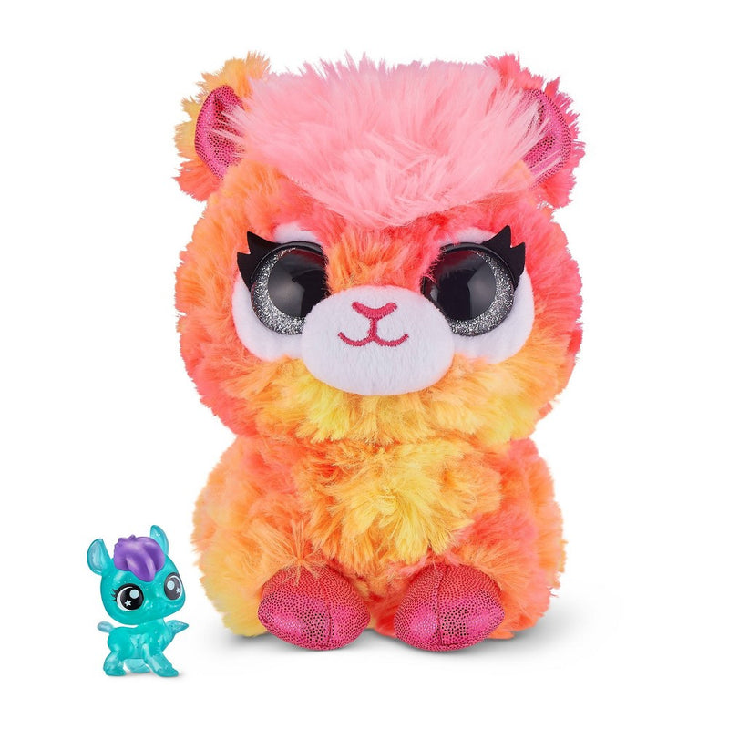 Coco Surprise Neon Plush Toy with Baby Collectible Pencil Topper Surprise by ZURU