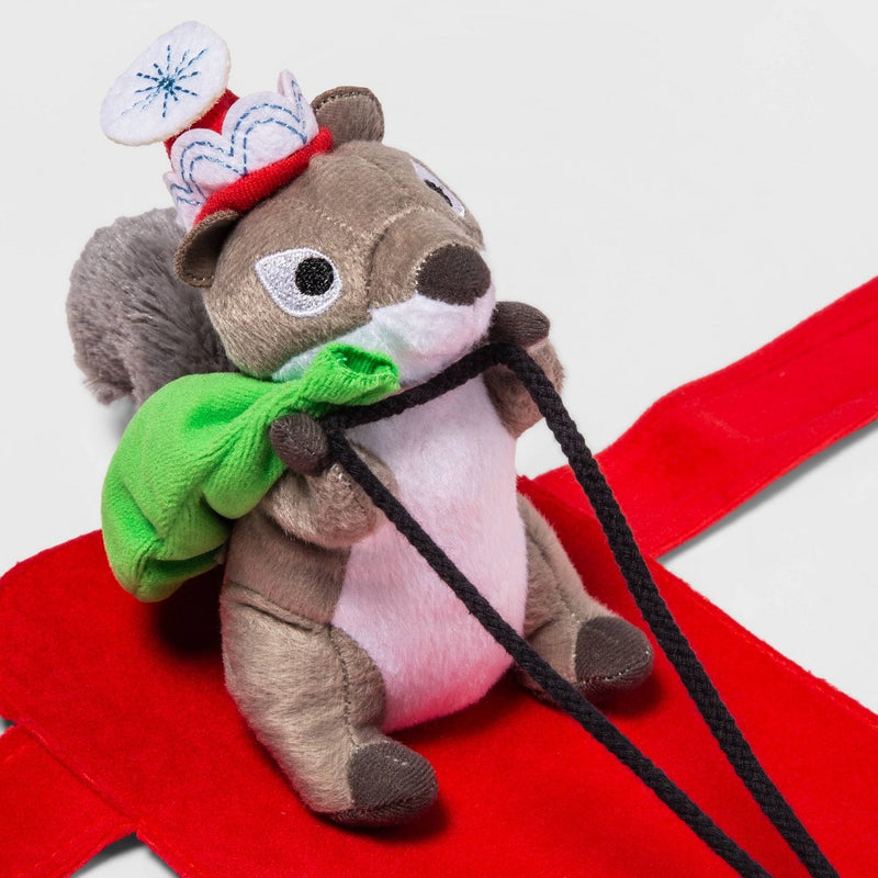 Santa Squirrel Rider Dog Costume - L/XL - Wondershop™