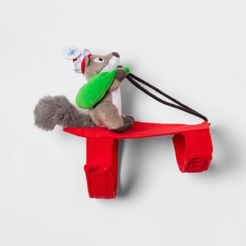 Santa Squirrel Rider Dog and Cat Costume - XXS/XS - Wondershop™