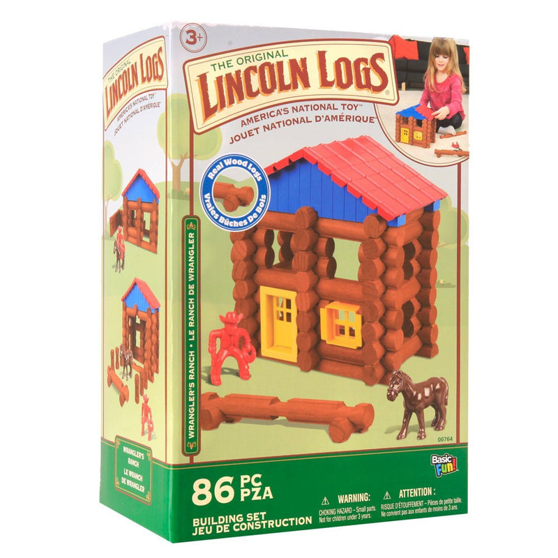 Lincoln Logs Wranglers Ranch Retro Box Set