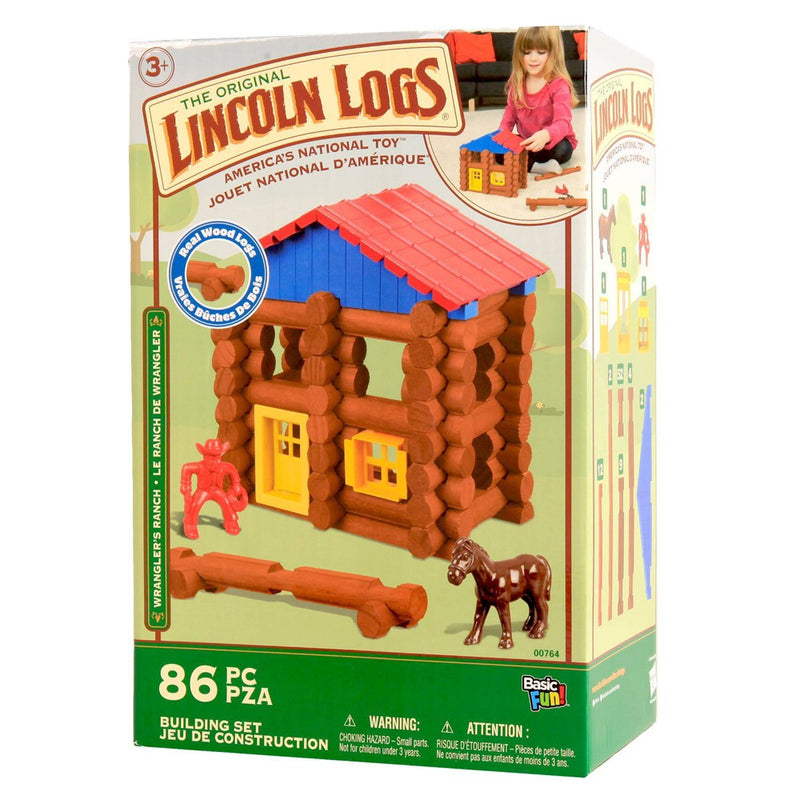 Lincoln Logs Wranglers Ranch Retro Box Set