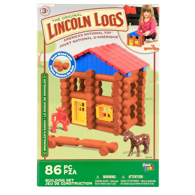 Lincoln Logs Wranglers Ranch Retro Box Set