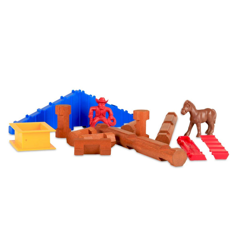 Lincoln Logs Wranglers Ranch Retro Box Set