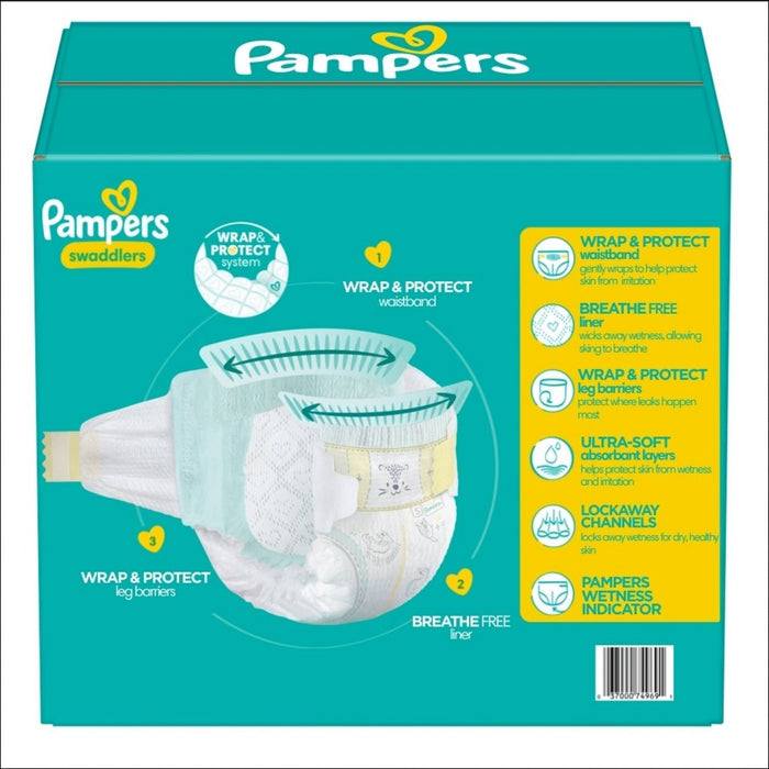 Pampers Swaddlers Diapers Jumbo Pack - Size 3 - 26ct