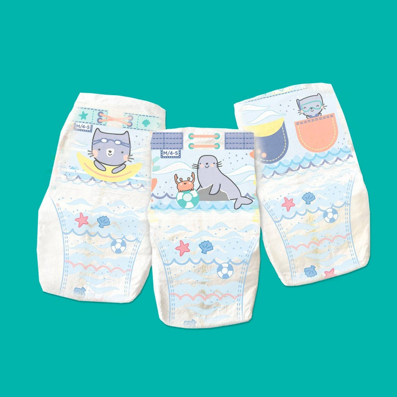 Pampers Splashers Disposable Swim Pants - Size S (20ct)