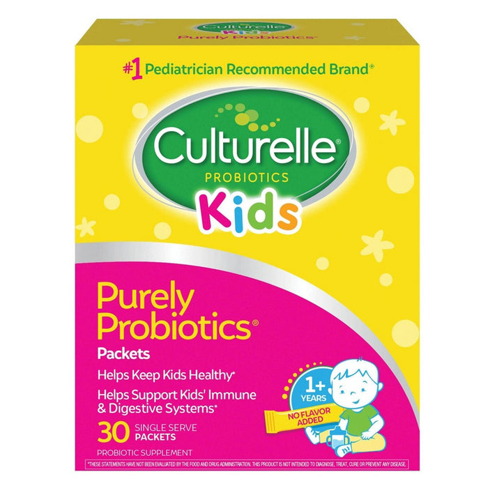 Culturelle Kids Daily Probiotic Packets for Healthy Immune and Digestive System - 30ct