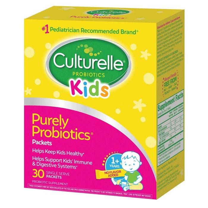 Culturelle Kids Daily Probiotic Packets for Healthy Immune and Digestive System - 30ct