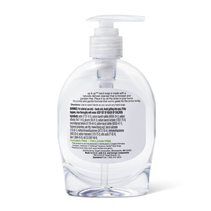 Clear Liquid Hand Soap - 7.5 fl oz - up & up™