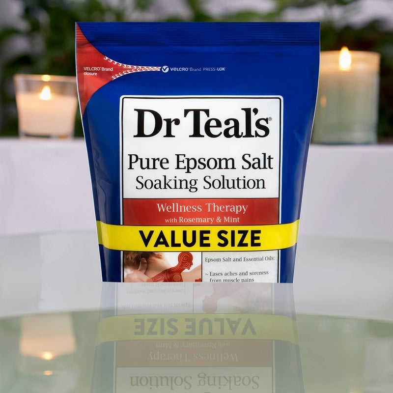 Dr Teal's Wellness Pure Epsom Bath Salt - 7lb