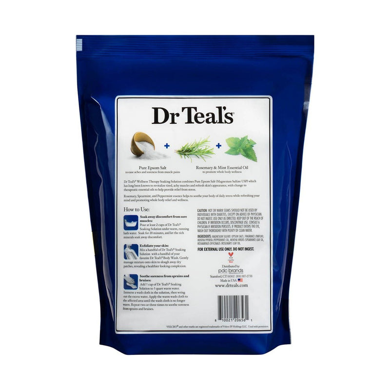 Dr Teal's Wellness Pure Epsom Bath Salt - 7lb