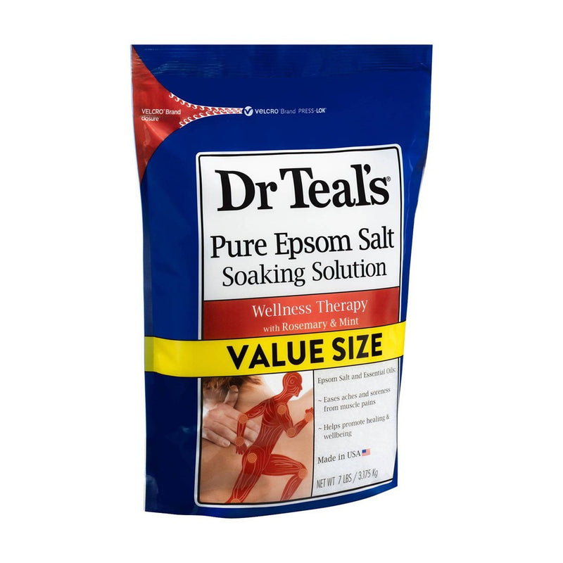 Dr Teal's Wellness Pure Epsom Bath Salt - 7lb
