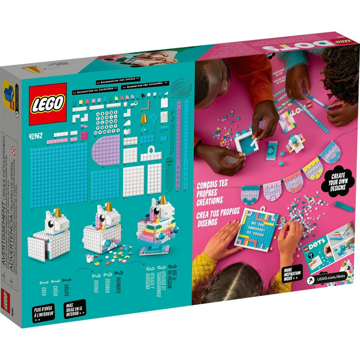 LEGO DOTS Unicorn Creative Family Pack 41962 Craft Decoration Kit *NEW & SEALED*