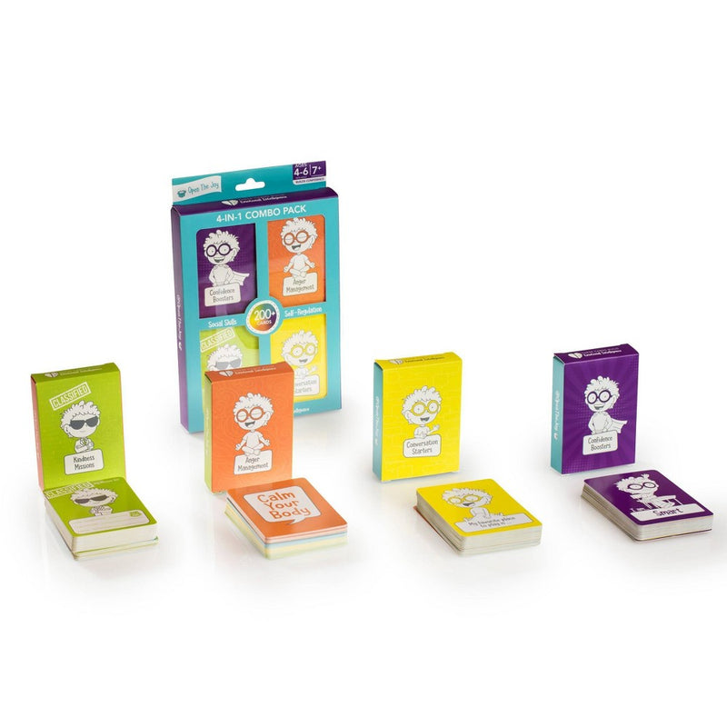 Open The Joy 4-1 Emotional Intelligence Building Cards Set6