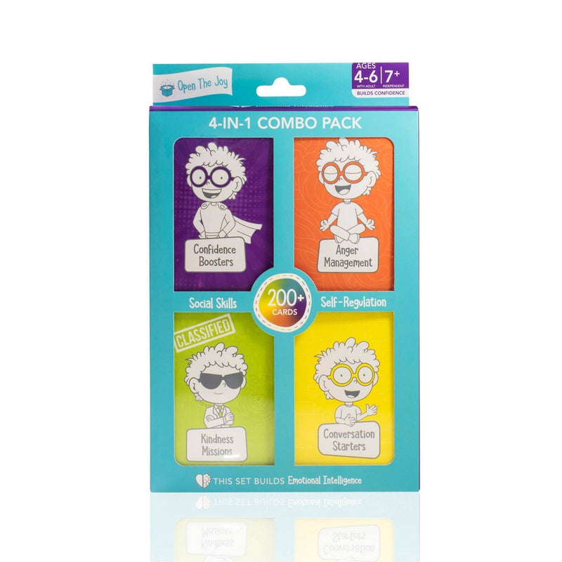 Open The Joy 4-1 Emotional Intelligence Building Cards Set6