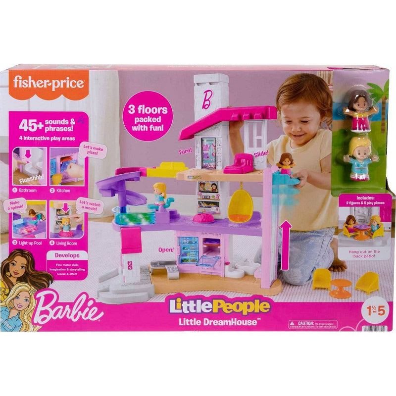 Fisher-Price Little People Barbie Little Dreamhouse Interactive Playset (LOCAL PICKUP ONLY)