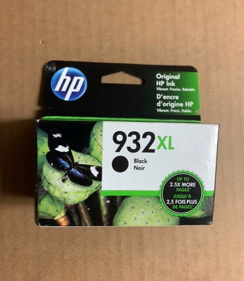 HP 932XL Officejet Single Ink Cartridge - Black (CN053AN#14) EXP: 12/22 *NEW*
