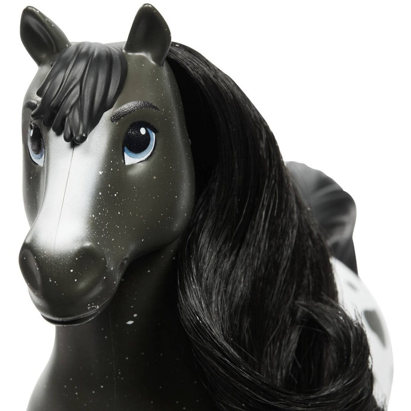 Spirit Untamed 8" Herd Horse, Moving Head, Black Pinto *NEW & SEALED*