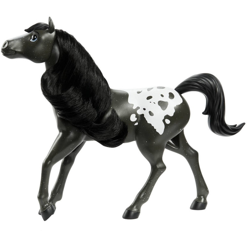 Spirit Untamed 8" Herd Horse, Moving Head, Black Pinto *NEW & SEALED*