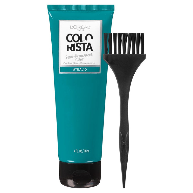 L'Oreal Paris Colorista Semi-Permanent for Brunette Hair - Teal - 4 fl oz