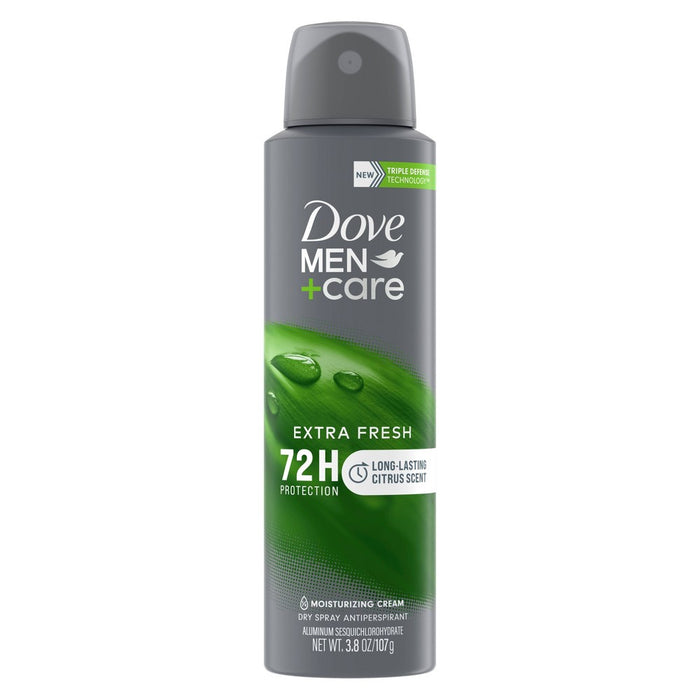 Dove Men+Care 72-Hour Dry Spray Antiperspirant & Deodorant - Extra Fresh - 3.8oz