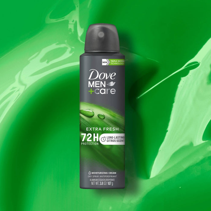 Dove Men+Care 72-Hour Dry Spray Antiperspirant & Deodorant - Extra Fresh - 3.8oz
