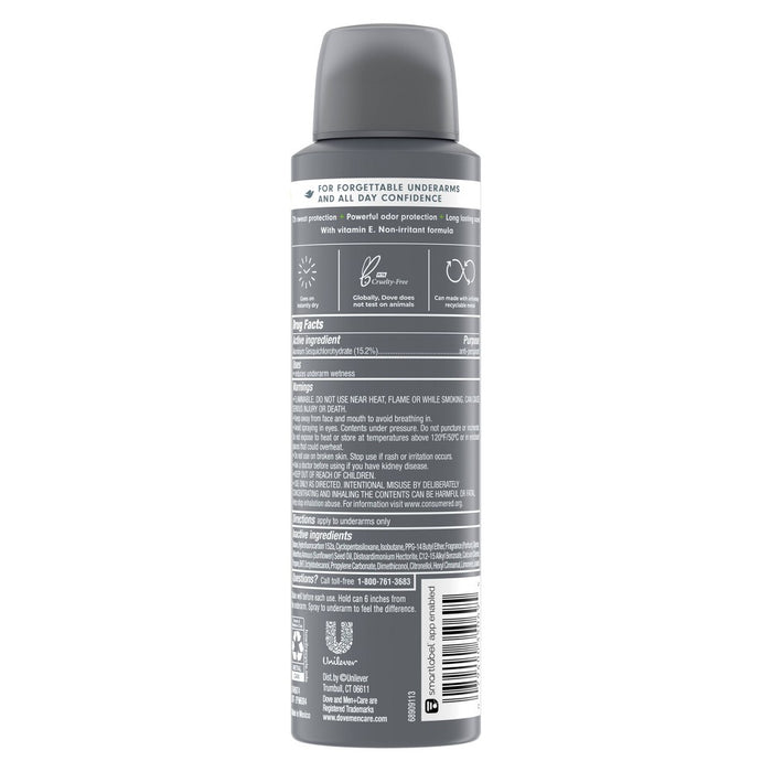 Dove Men+Care 72-Hour Dry Spray Antiperspirant & Deodorant - Extra Fresh - 3.8oz
